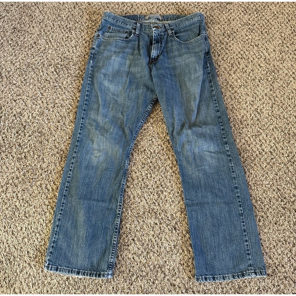 Wrangler Men's Relaxed Boot Blue Jeans Size 33x30